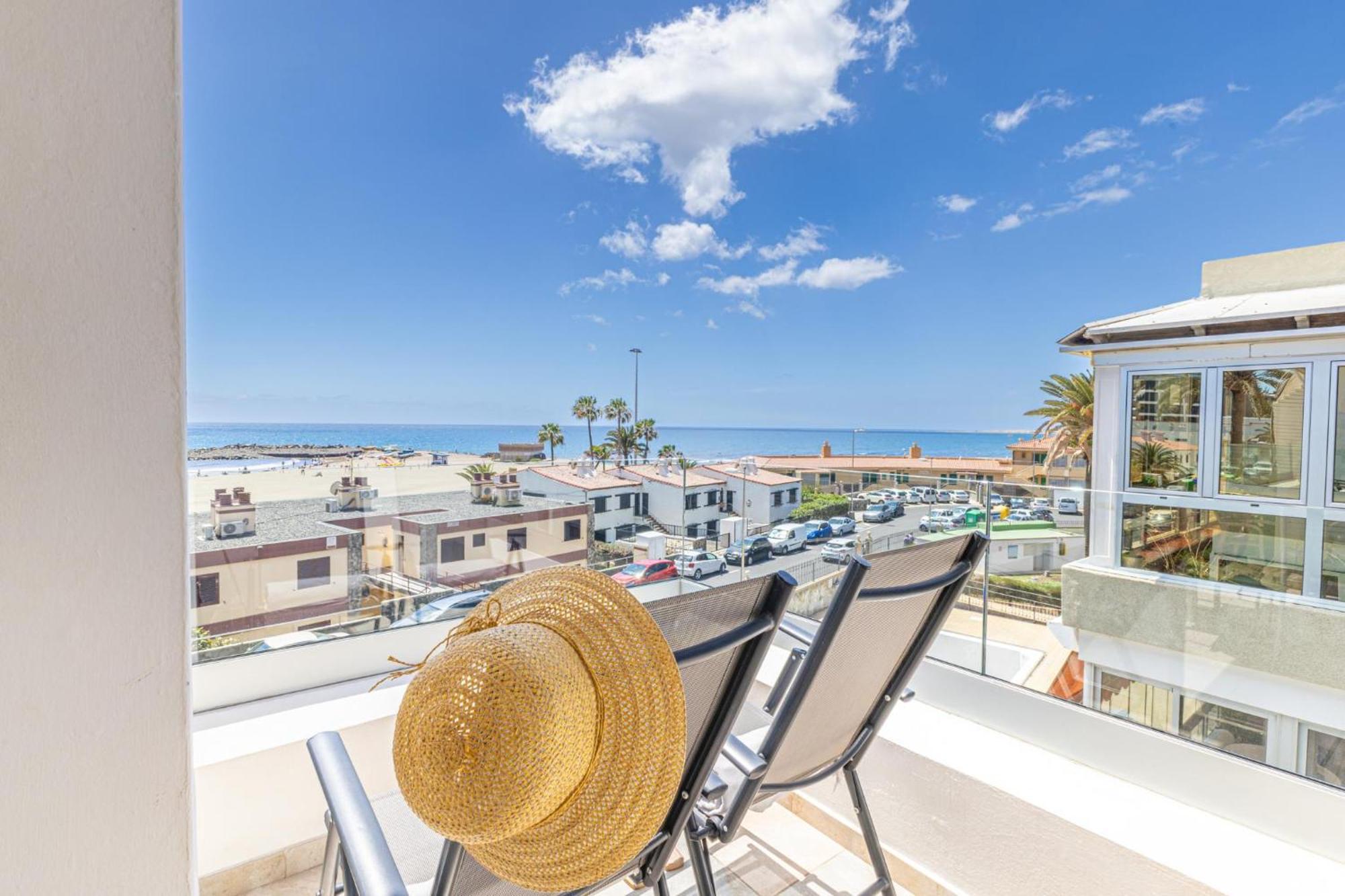 Atico Apartamento Las Burras Playa San Agustín Buitenkant foto