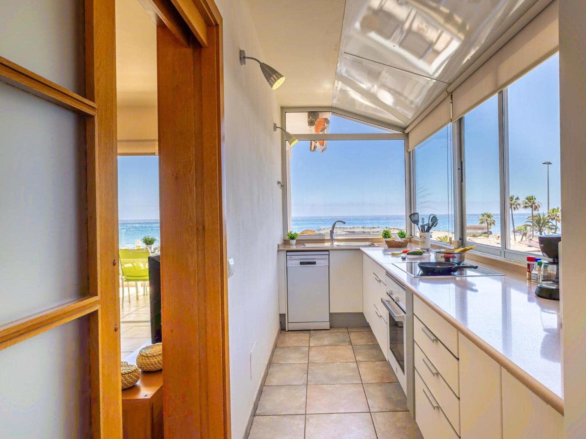 Atico Apartamento Las Burras Playa San Agustín Buitenkant foto